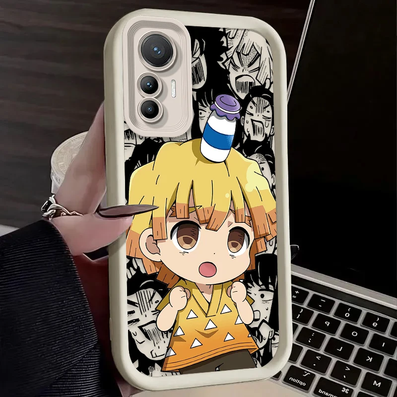 Funda de silicona suave de Anime Demon Slayer para Xiaomi, POCO X6, X5, X4, GT, X3, NFC, F3, F4, F5, F6, M5S, C65, M6 Pro, 4G, 13T, 12T, 11T, 13, 12, 11 - imagen 3