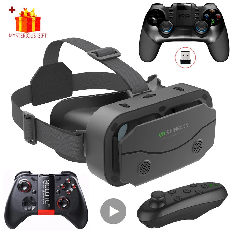 Gafas VR 3D, auriculares de realidad Virtual, dispositivos, lentes para casco, gafas inteligentes para teléfonos inteligentes, teléfono móvil, juego de visor Viar - imagen 2