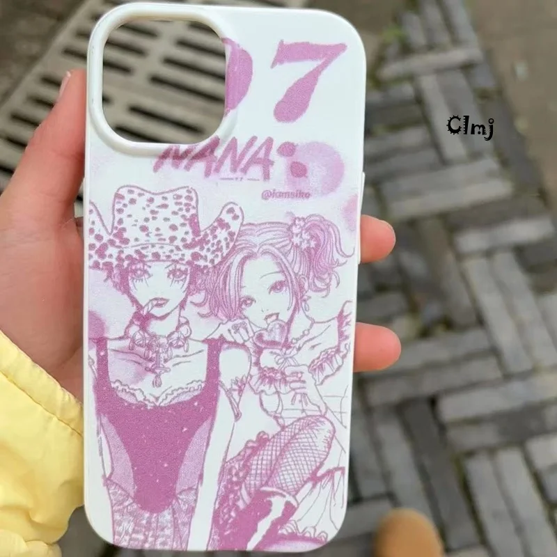 Clmj Cool Anime Girl funda de teléfono para iPhone 16 15 14 13 12 11 Pro Max X XS XR XSMax 7 8 Plus película brillante cubierta dura de PC - imagen 4