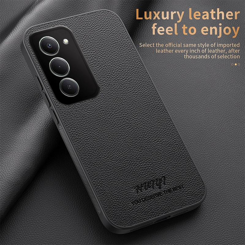 Para Xiaomi Redmi 15 funda de lujo suave PU piel imán funda protectora trasera para Xiaomi Redmi 15 funda completa para teléfono - imagen 5
