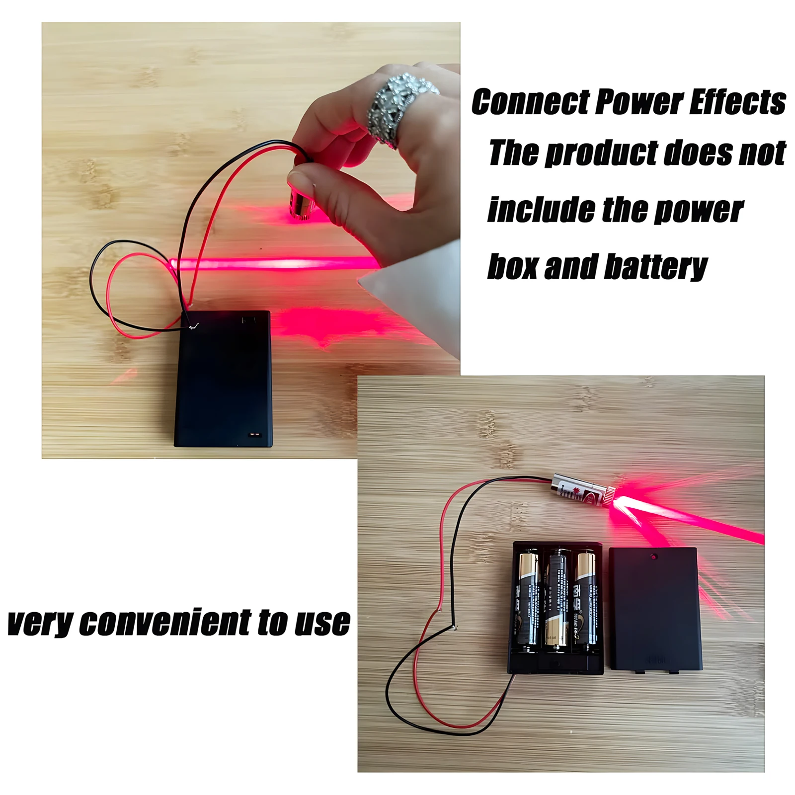 650nm 5mW punto rojo/línea/módulo láser cruzado cabeza lente de cristal enfocable Industrial longitud Focal ajustable 3-5V - imagen 5