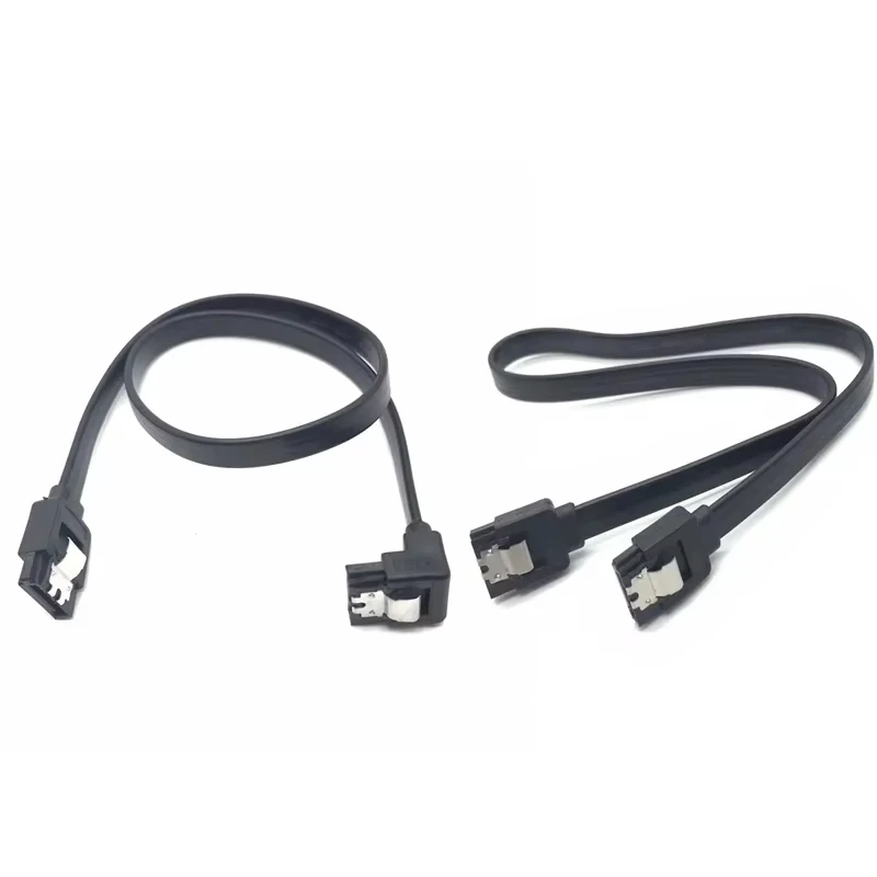 1/2 Uds 40CM SATA 3,0 Cable de datos adaptador de Cable Sata III de alta velocidad convertidor de conexión para SATA HDD SSD unidad de CD escritor de escritorio - imagen 2