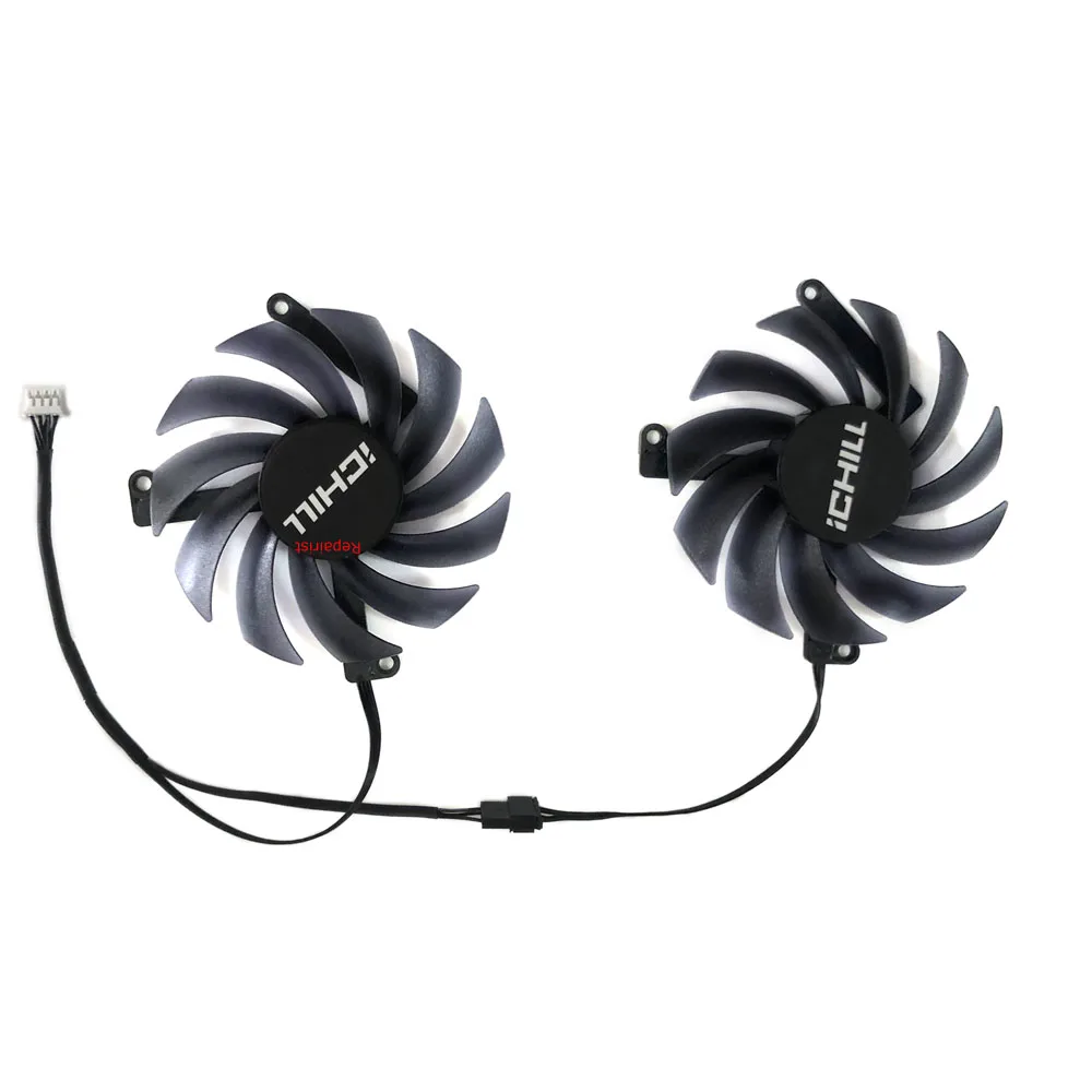 2Pcs Dual Fan