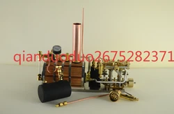 Kit Motor de Vapor Alternativo de Dos Cilindros en Línea