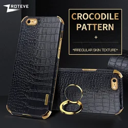 Funda Zroteve Cuero Cocodrilo iPhone SE / 6 / 7 / 8 Plus