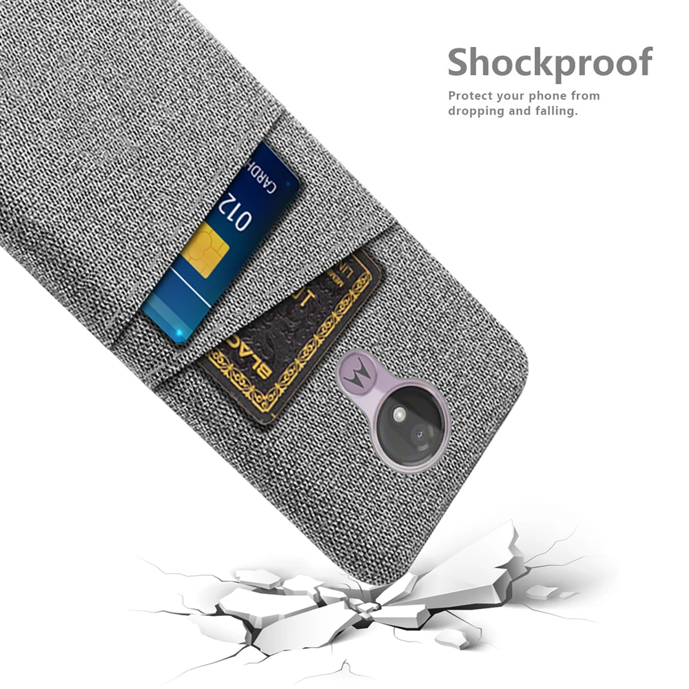 Funda para Motorola Moto G7 Play Plus Power, carcasa para Moto G7Play G7 +, funda de tela para teléfono con tarjeta Dual