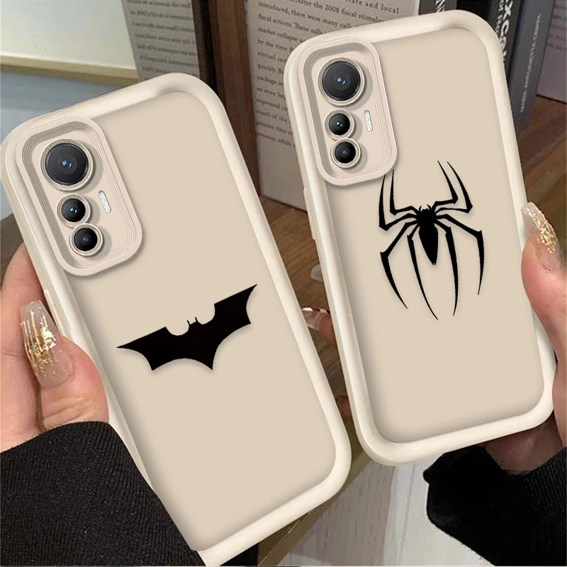 Funda Marvel Batmans Spider Man para Xiaomi Poco C65 X7 X6 F6 F5 X5 X3 NFC F3 M6 Pro 4G Mi 13 12 11 Lite 5G 14 13T 12T 11T 14T Pro - imagen 2