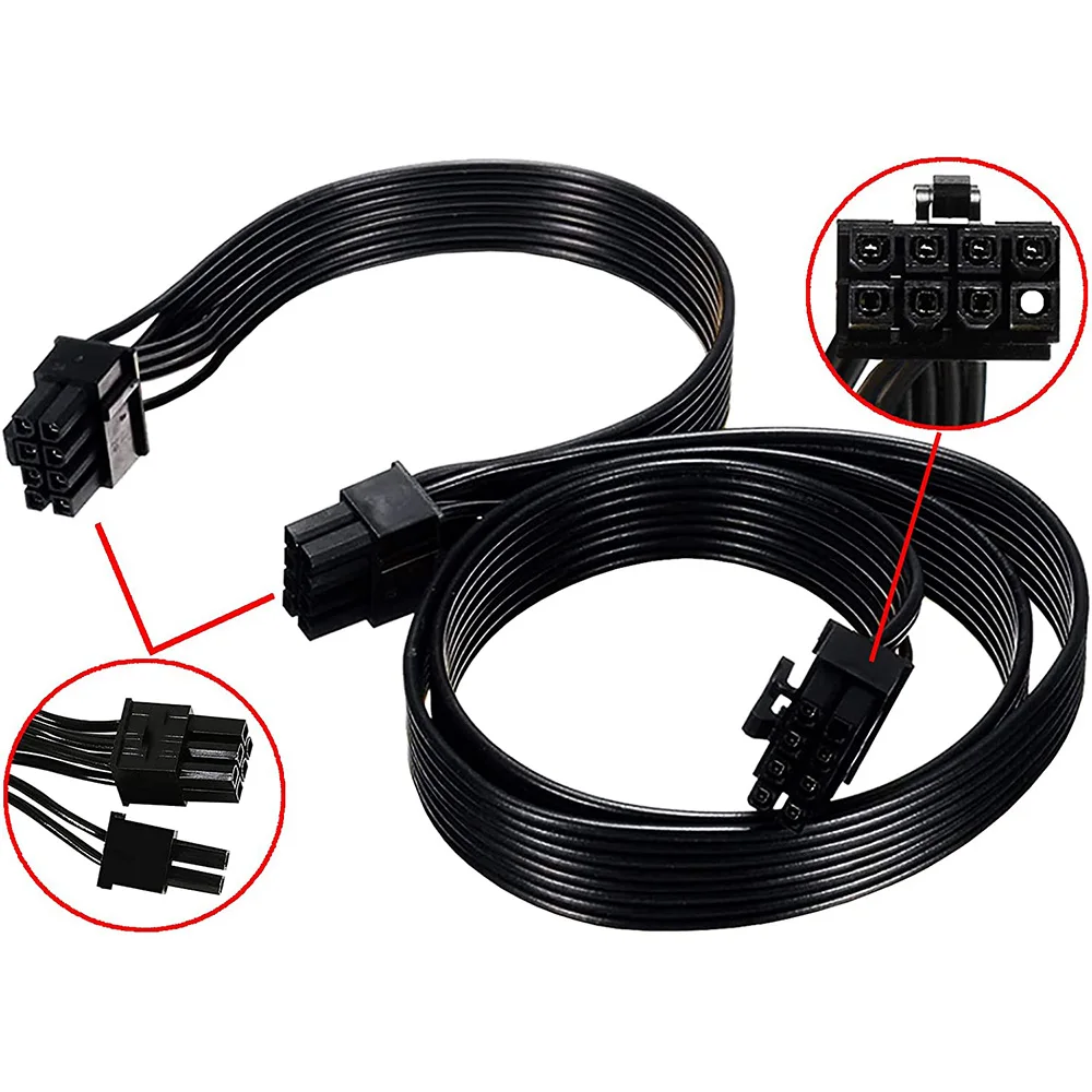 Cable PCIe 8 Pines a Doble 6+2 – Corsair Alimentación GPU - imagen 5