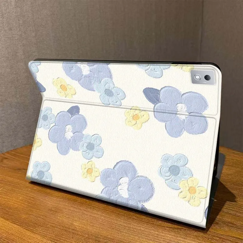 Arte flores puras rosa cereza para Lenovo Pad Tab Legion Xiaoxin Y900 Y700 K10 M10 P11 3. a generación Pro GT Plus funda para tableta - imagen 3