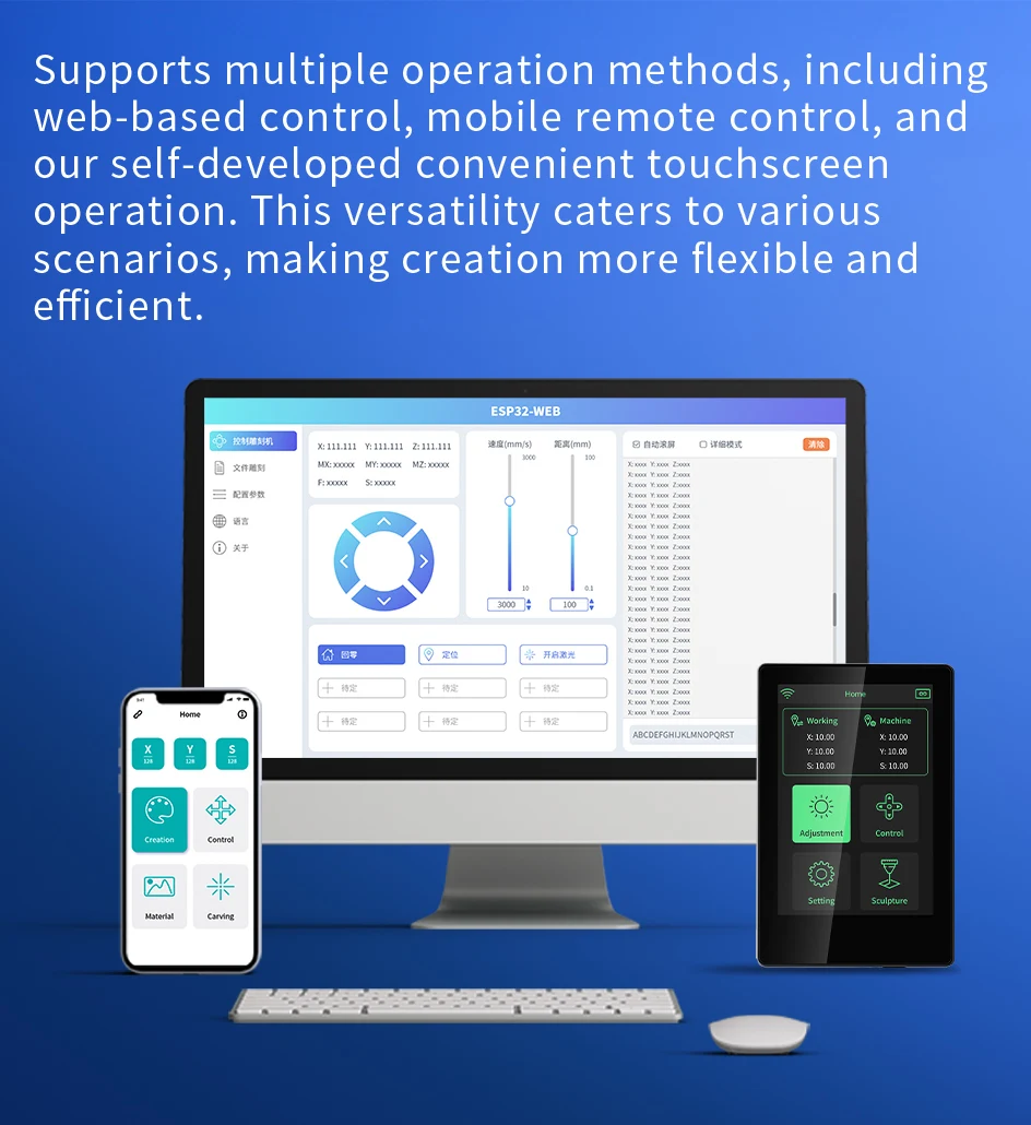 Makerbase-placa base MKS DLC32 MAX, placa enrutadora CNC, máquina de grabado láser, controlador de 4 ejes para grabador láser de carpintería - imagen 3