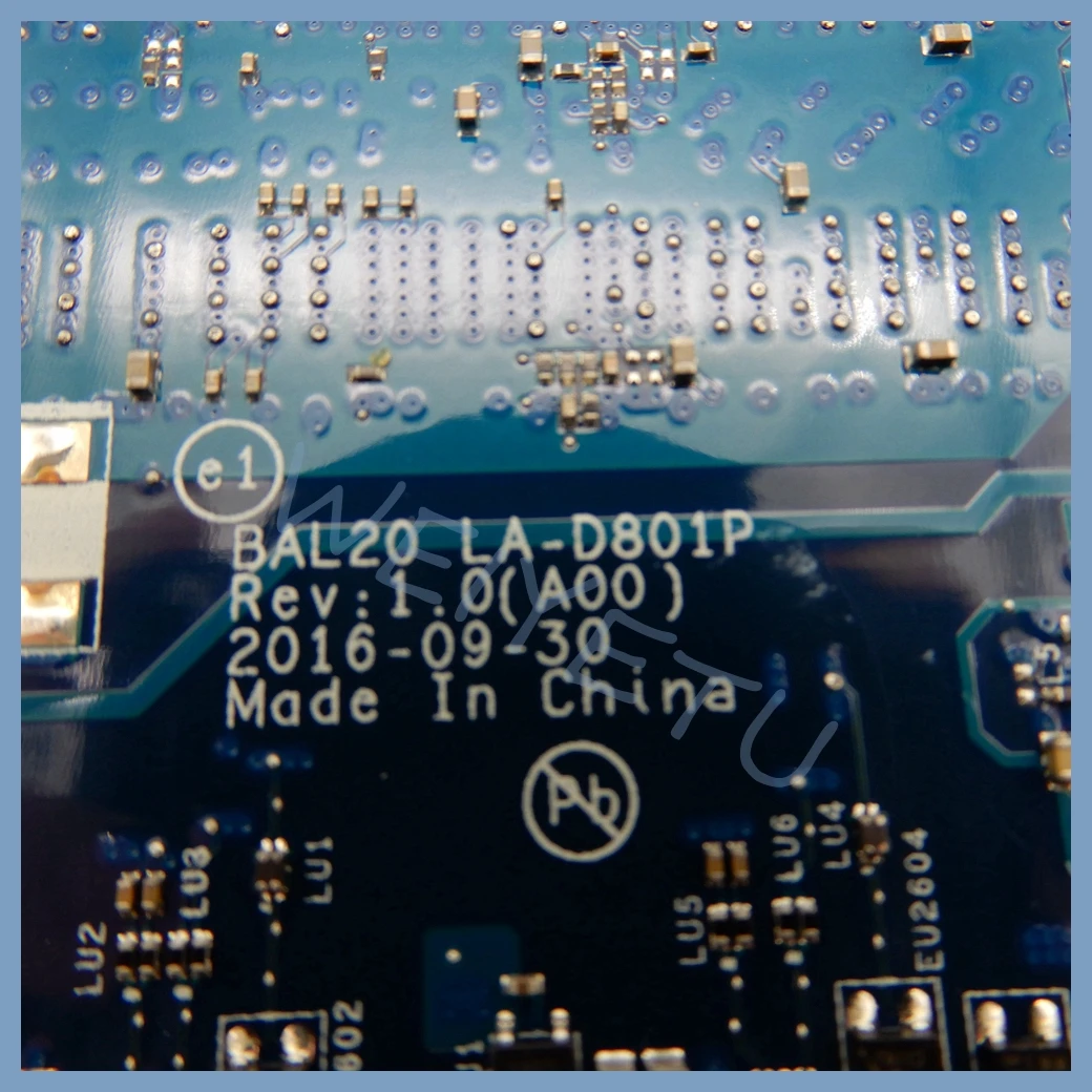 Placa base para portátil LA-D801P para DELL Inspiron 15 5567 5767 CN-0KFWK9 0Y8N7H con CPU i5/i7-7th Gen V2G-GPU - imagen 4