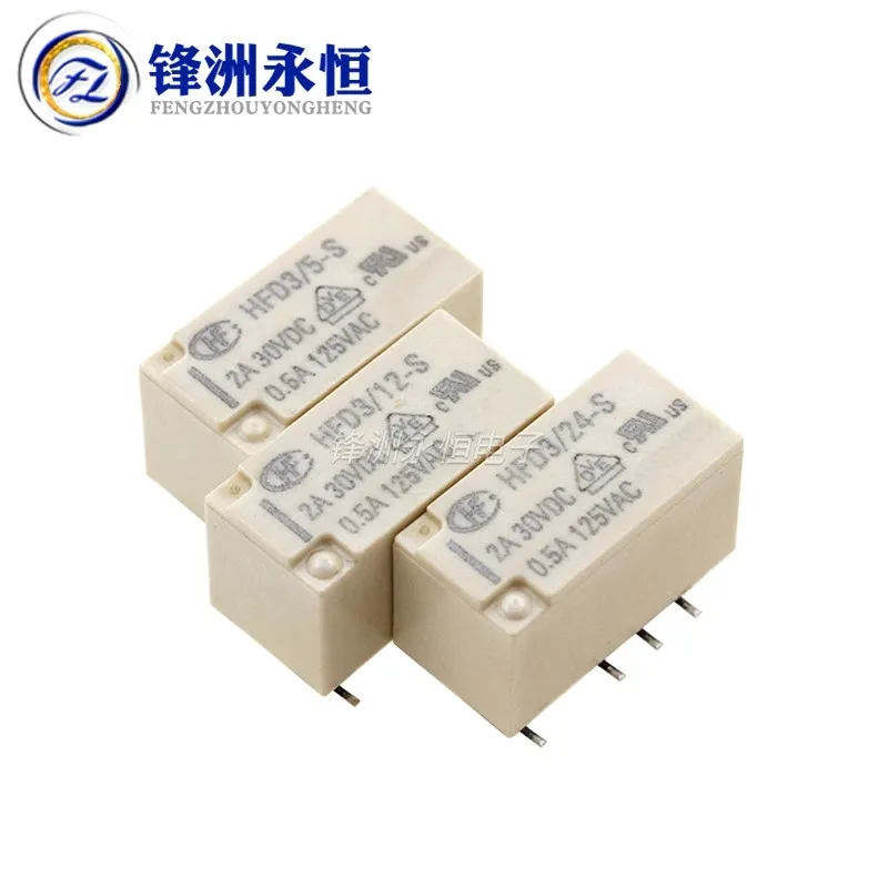5 uds 100% nuevo HFD3-4.5-SR HFD3-5-S HFD3-12-S HFD3-24-S SMD-8 relé de señal HFD3-3 HFD3-5 HFD3-12 HFD3-24 8DIP inserción directa - imagen 3