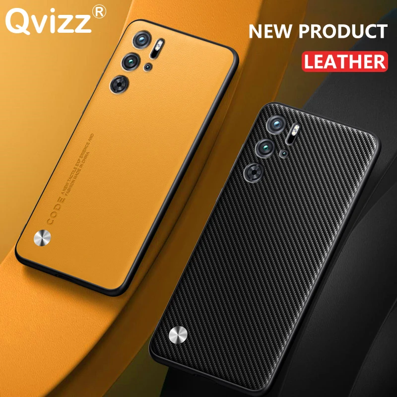 Funda de teléfono para ZTE nubia Red Magic 9 Pro + Plus, cubierta de cuero de lujo, fibra de carbono, esmerilada, a prueba de golpes, bordes suaves, RedMagic9Pro + Plus - imagen 3