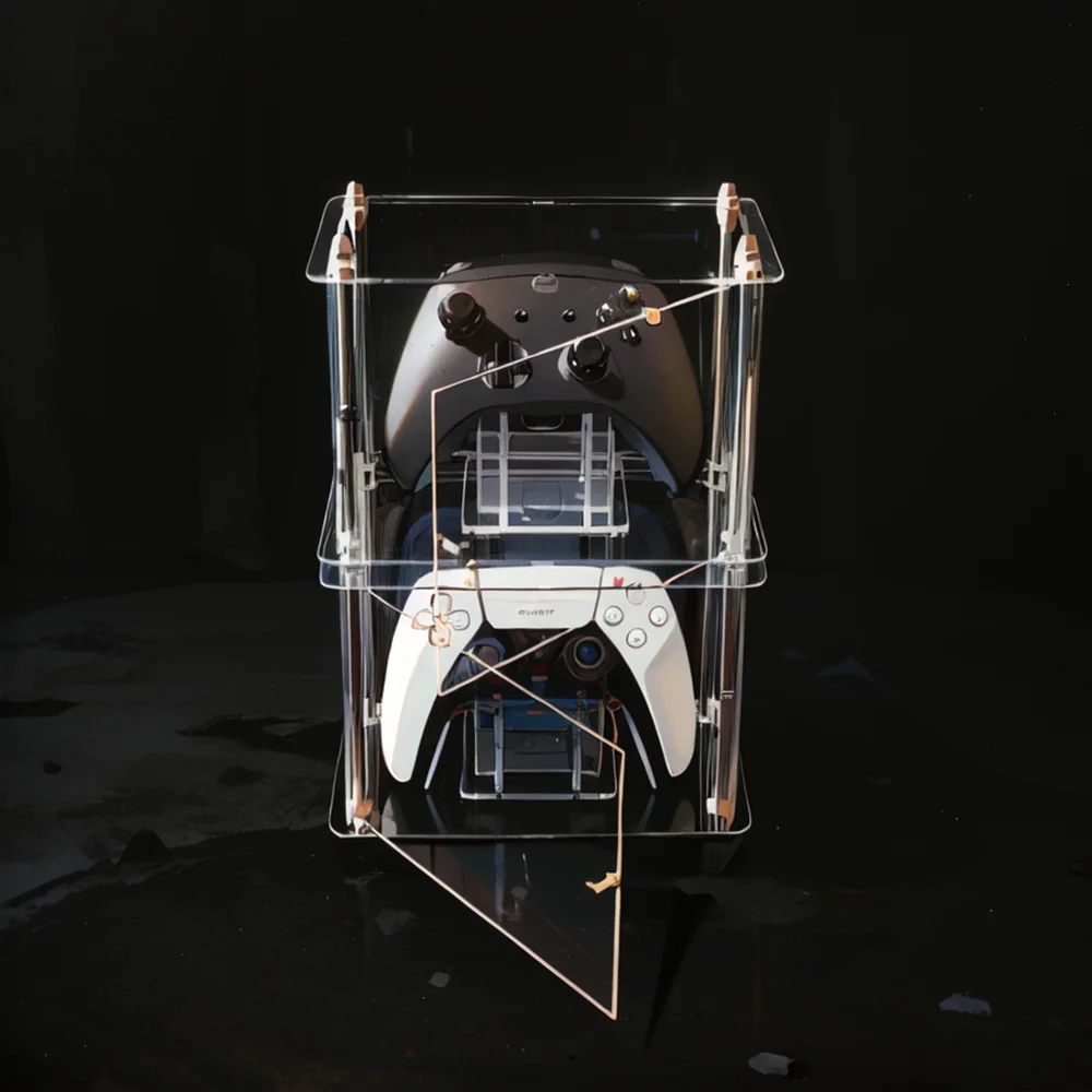 Protector de caja acrílica para consola de juegos NS2 PRO/Nintendo Switch/NS2, cajas de recogida transparentes, estuche de exposición transparente - imagen 4