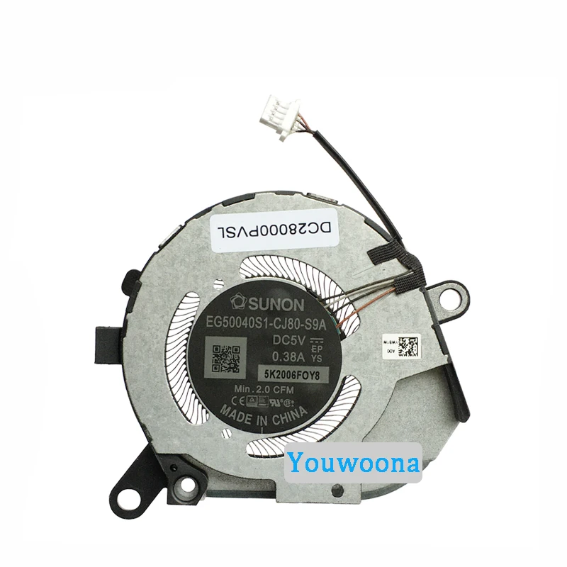 Nuevo ventilador de refrigeración ORIGINAL de CPU para ordenador portátil para DELL Latitude 7310 7410 2 en 1 P34S 0YW81W 0PJG0 7310 03NVJ1 - imagen 2