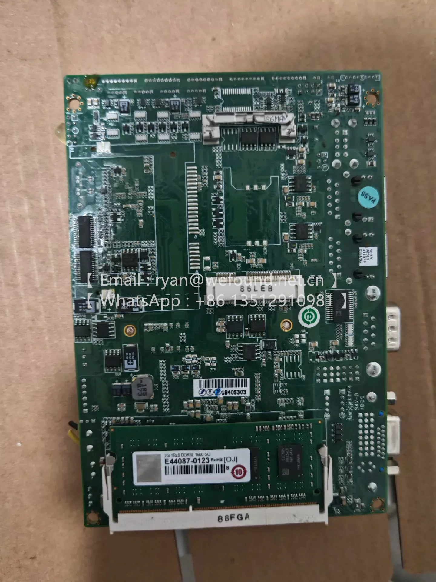 PARA EVOC puerto de red dual de la placa base del ordenador industrial GENE-CV05 - imagen 4