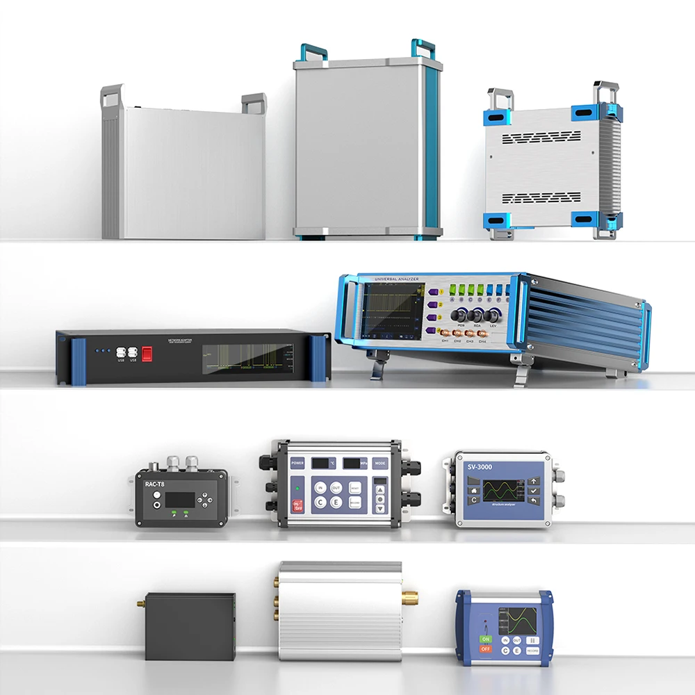 Caja de alimentación de aleación de aluminio hecha a medida, placa de cableado de circuito de resumen, carcasa de instrumento, caja de proyecto electrónico procesada - imagen 4