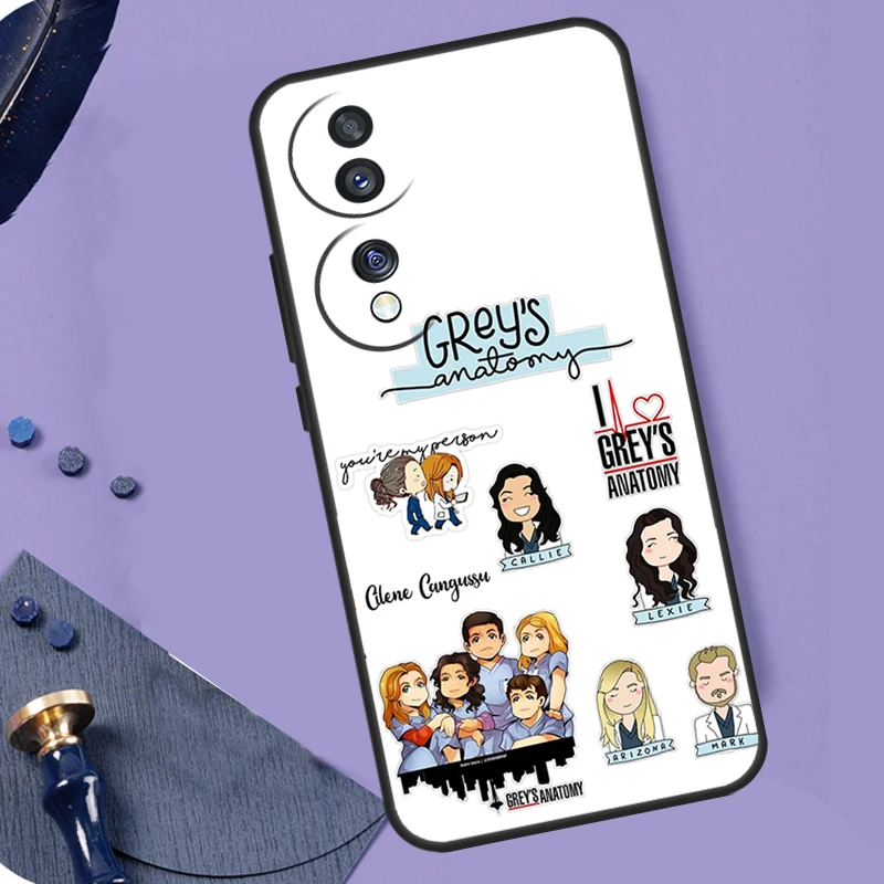 Funda de teléfono de grey Anatomy You are my person para Honor 90 Lite 70 50 Magic 5 6 Pro X6 X7 X8 X9 X6a X7a X8a X9a X9b X8b - imagen 3