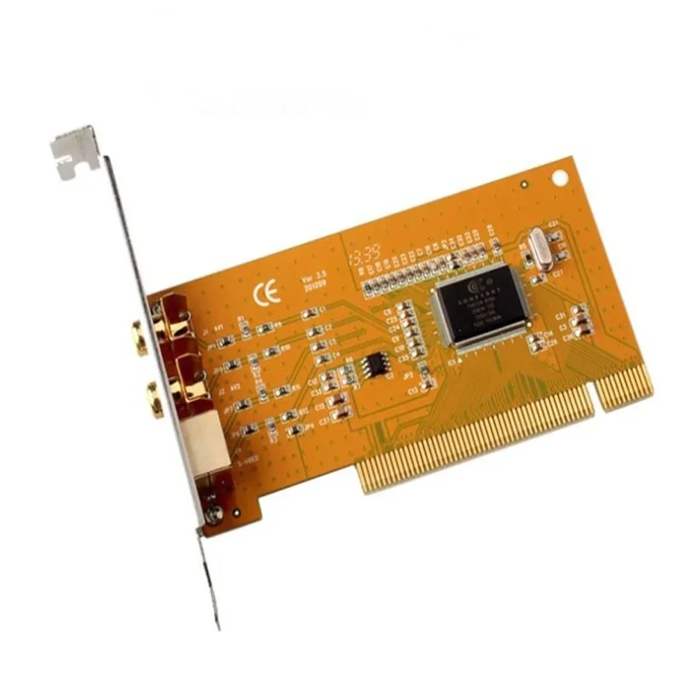 Tarjeta de captura AV PCI 1394 878A, datos, tarjeta de adquisición de 2 puertos, vídeo de vigilancia, tarjeta de captura HD, resolución de pantalla 720x576 SDK2000