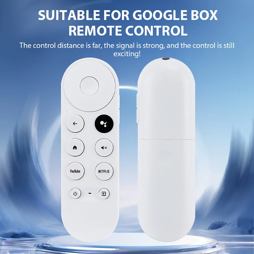 Mando a distancia por voz G9N9N, Bluetooth, IR, adecuado para GOOGLE CHROMECAST TV, decodificador de voz, mando a distancia de repuesto para Smart TV - imagen 2