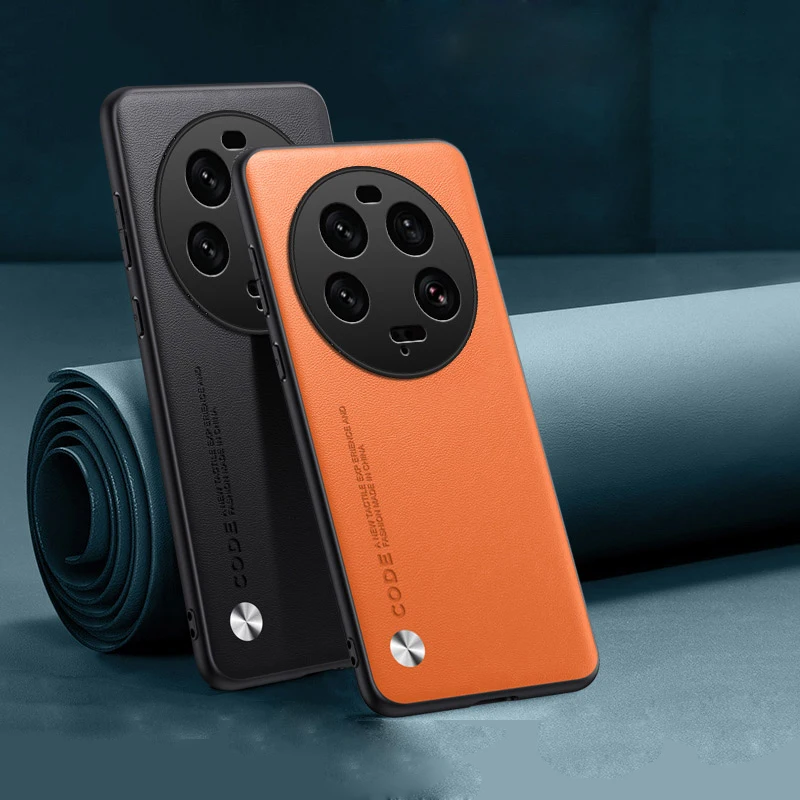 Funda rígida de cuero PU a prueba de golpes para Xiaomi, protector de lente para Xiaomi 13 Ultra 13 Ultra Lite Pro