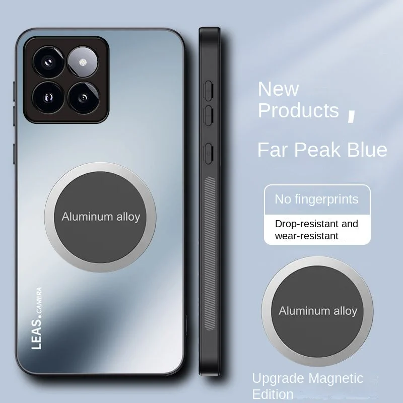 Para Xiaomi Mi 14T Pro funda dura AG mate funda protectora trasera magnética para Xiaomi Mi 14T 13T 12T 11 Pro 13 14Ultra Shell - imagen 4