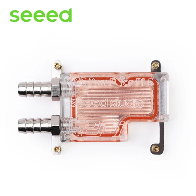 Radiador de refrigeración por agua Raspberry Pi 5, bomba de agua y ventilador de refrigeración integrado, refrigeración eficiente refrigerada por agua, instalación sencilla - imagen 2