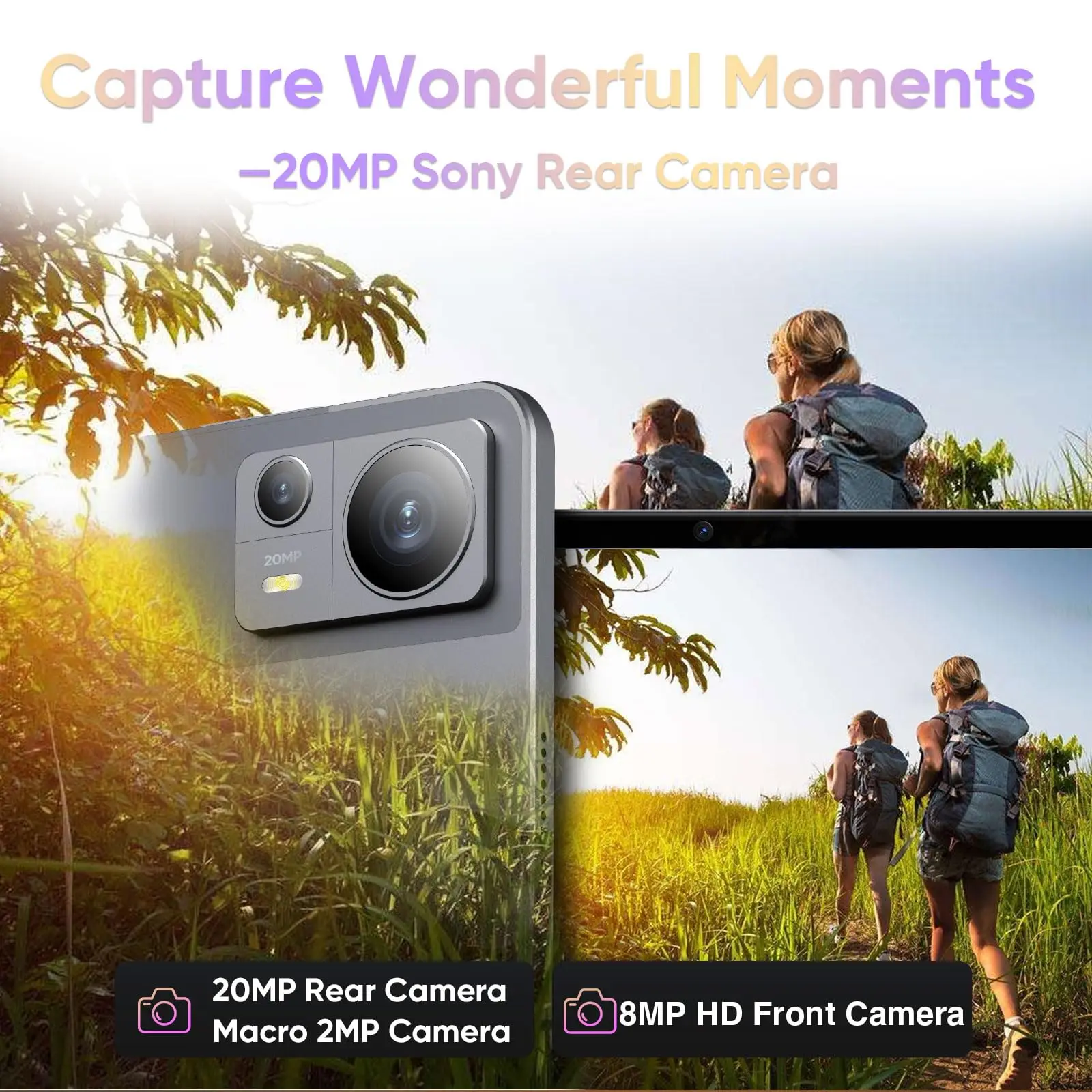 N-one NPad X1 MTK G99 tableta de 8 núcleos 10,95 ''Android 13 carga rápida 8600mAh MAX 16GB 128GB 2000*1200 FHD 4G LTE soporte L1 - imagen 5