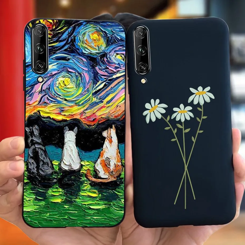 Funda para Huawei Y9s, carcasa trasera de silicona suave Y delgada con estampado de animales, parachoques para teléfono Huawei Y9S Y 9S STK-LX3 - imagen 5