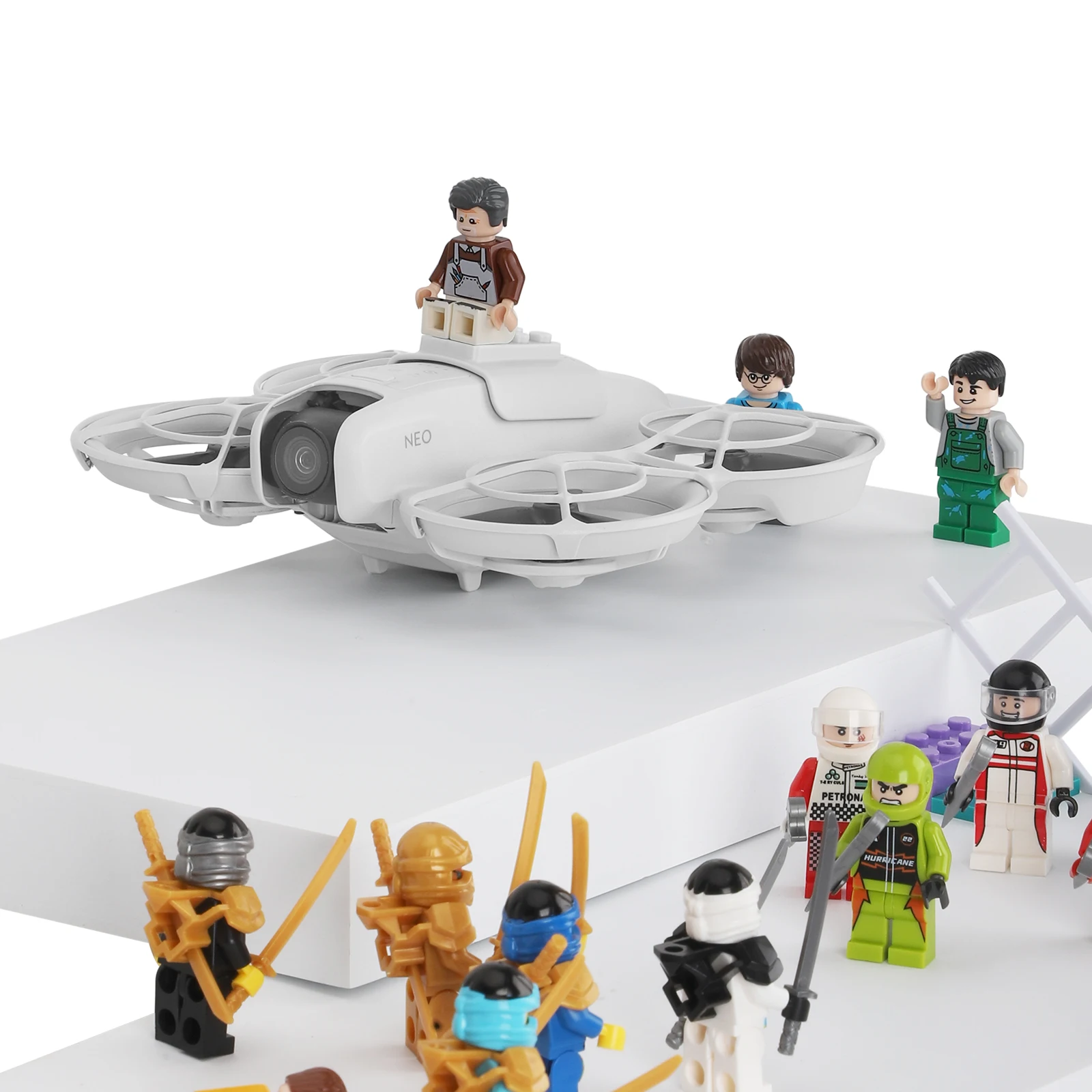 Accesorio adaptador de expansión de juguete de bloques de construcción para DJI NEO - imagen 2