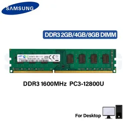 Samsung Memoria RAM DDR3 DIMM para PC de Escritorio