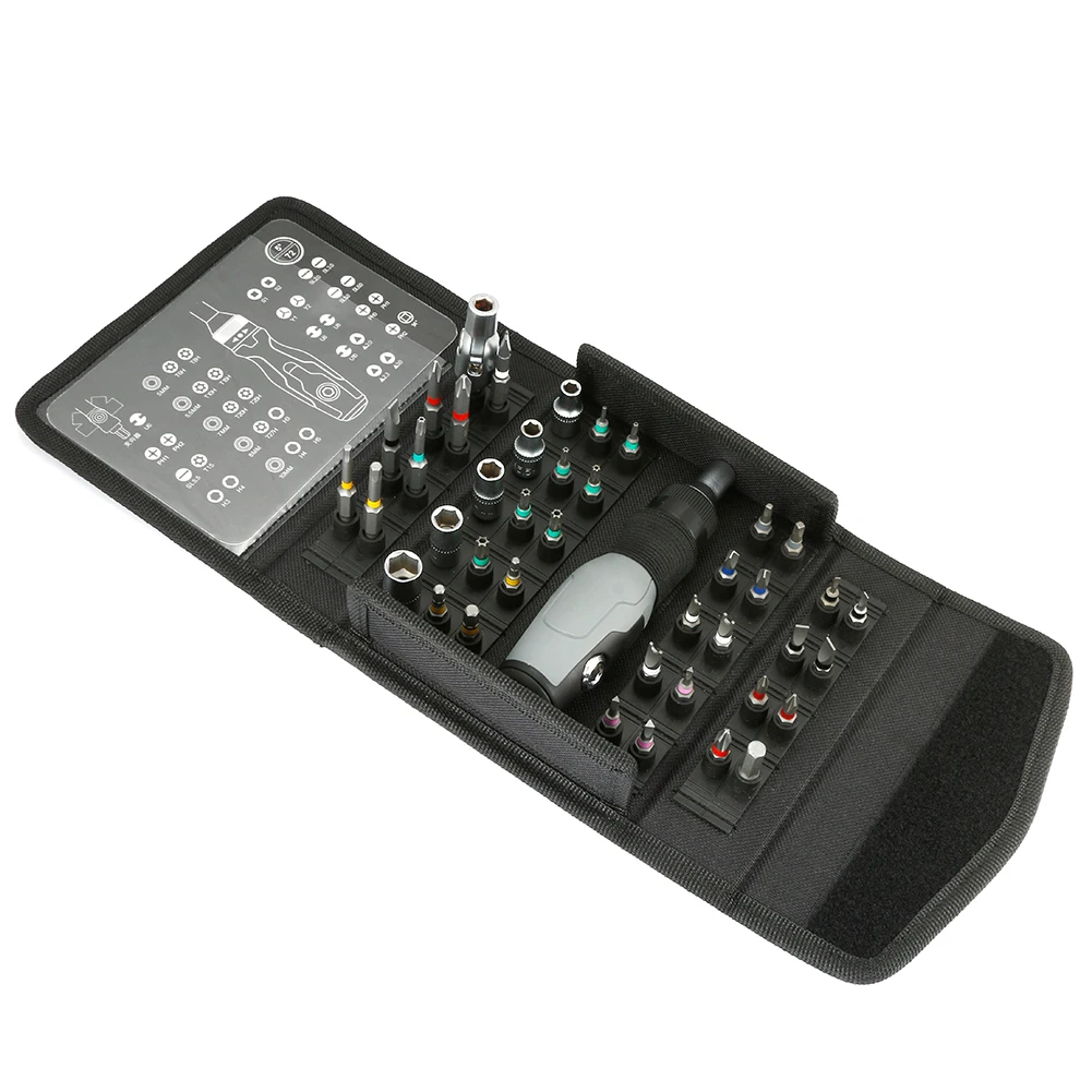 Juego Destornilladores Precision Trinquete – Llave Hexagonal Acero Vanadio - imagen 3