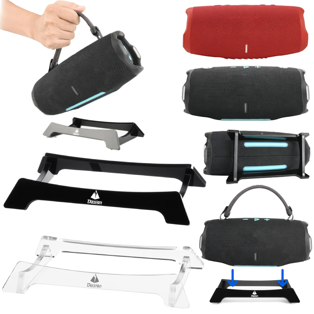 Soporte de altavoz para coche JBL Charge5/Charge6, soporte de acrílico para altavoz, mesa resistente al desgaste, estante de exhibición de Audio, soporte acrílico