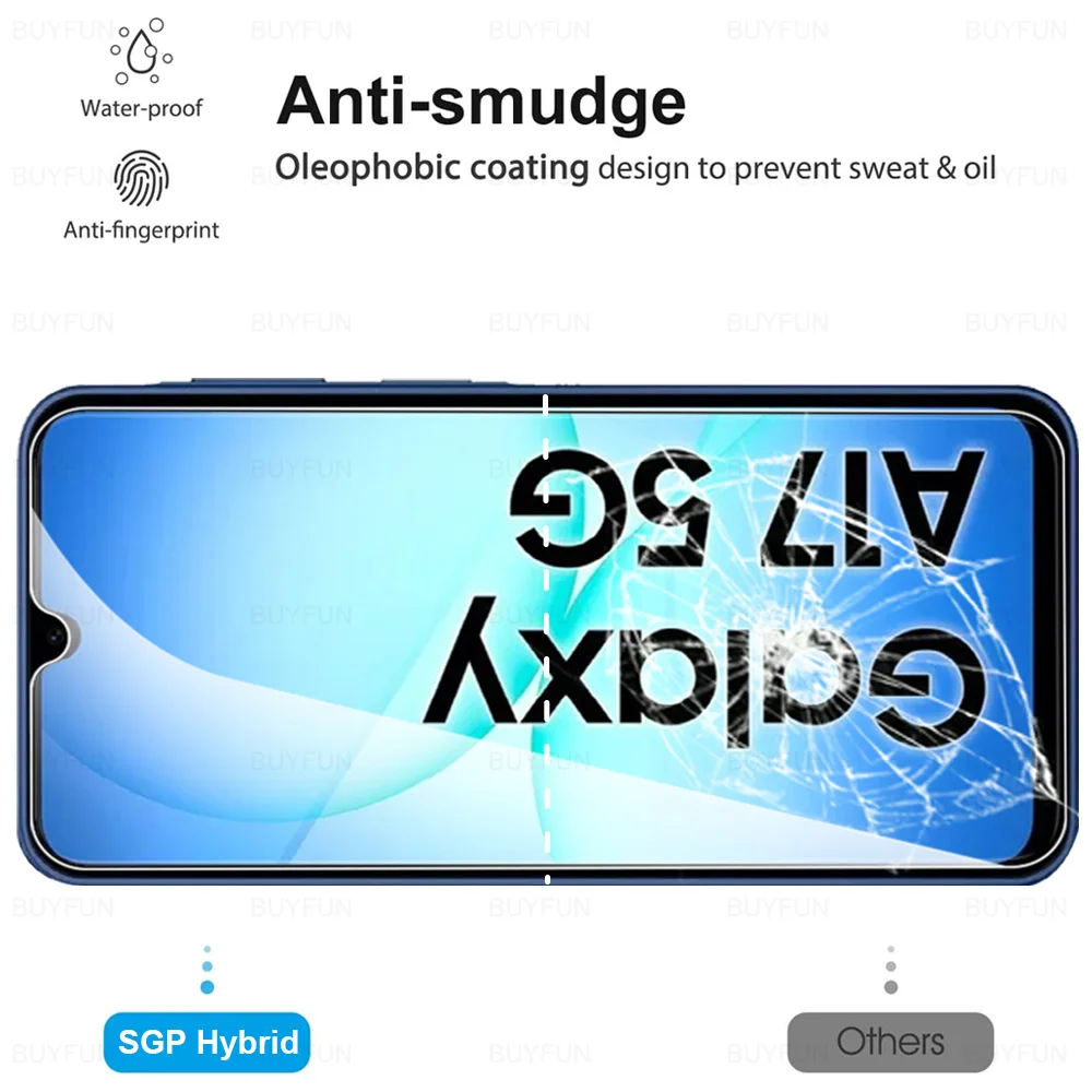 Vidrio Protector 2 en 1 para cámara Samsung Galaxy A17, vidrio templado SamsungA17 GalaxyA17 Samsang A 17 17A 4G 5G, Protector de pantalla - imagen 5