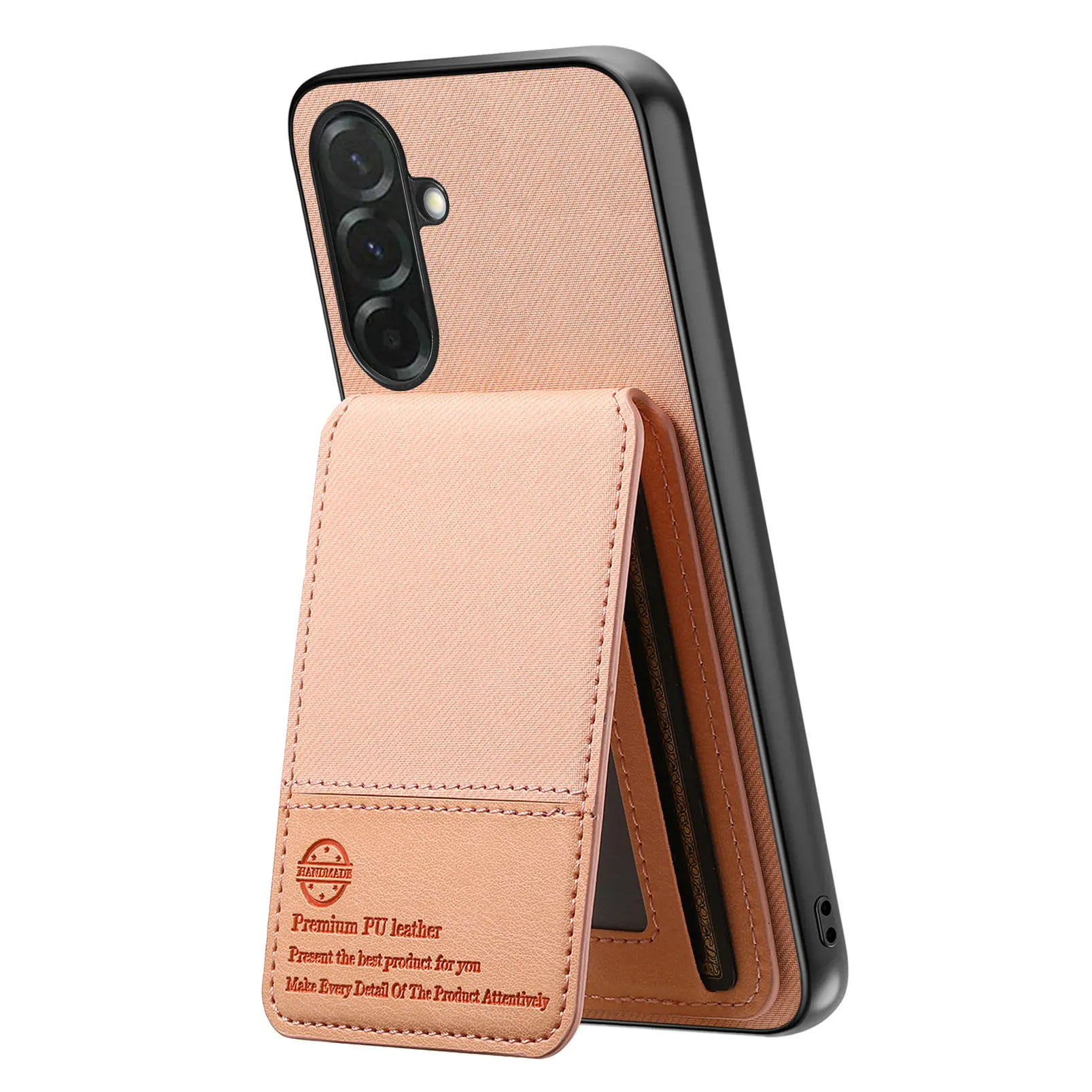 Funda de cuero tipo billetera con tarjetas verticales para Samsung Galaxy A16 A26 A36 A56 A54 S25 Ultra S24 Plus S23 S22 funda con soporte de bolsillo