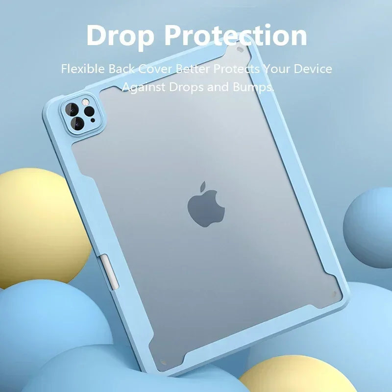 Funda con teclado mágico para iPad Air 5 4 Pro 12,9 11 10,2 10,5 7th 8th 9th 10th 10,9 2024 2022 funda magnética para teclado - imagen 5