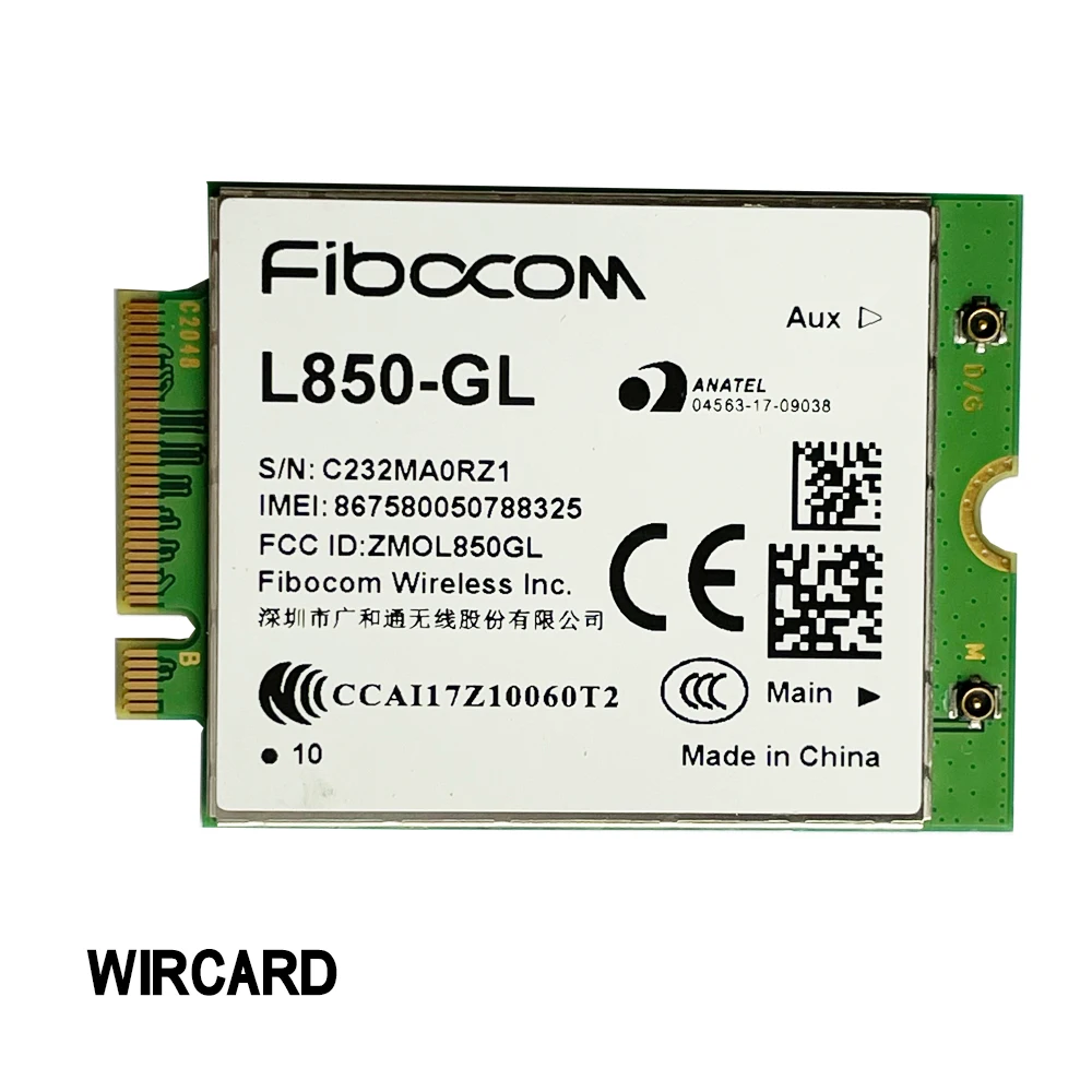 Tarjeta 4G de L850-GL FDD-LTE, Módulo 4G para Notebook y portátil, TDD-LTE - imagen 2