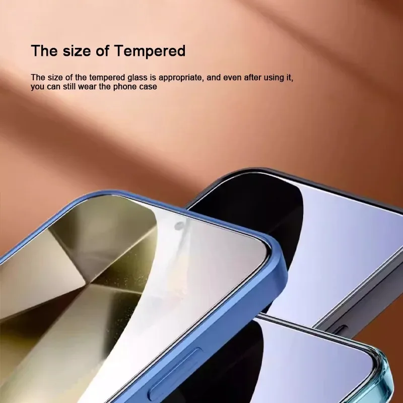 2 uds desbloqueo de vidrio templado para Samsung S25 Ultra S23 S22 S21 Plus FE Protector de pantalla para Samsung S24 Ultra S25 borde de vidrio - imagen 2