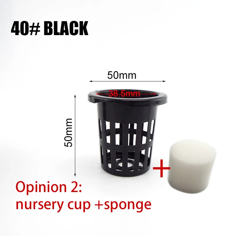 NO40 black sponge
