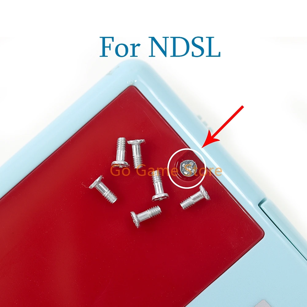 Tornillos de 20 piezas de repuesto para Nintendo DS Lite, cubierta de batería NDSL
