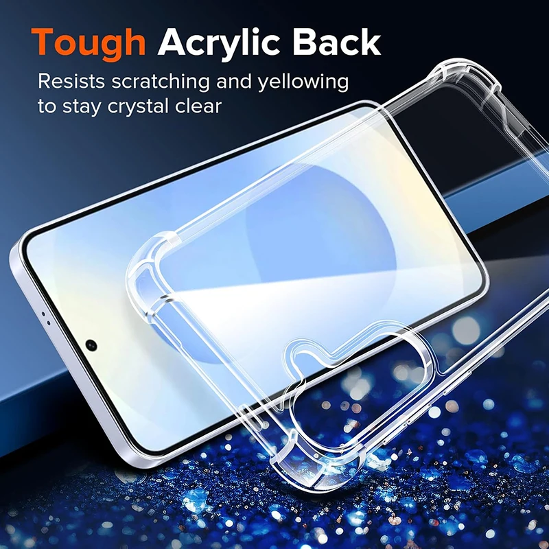 Funda híbrida a prueba de golpes para Samsung Galaxy S25 S24 S23 S22 S21 FE Ultra Plus A16 A55 A15 A35 A54 A34 A14 A53 A33 funda dura suave - imagen 5