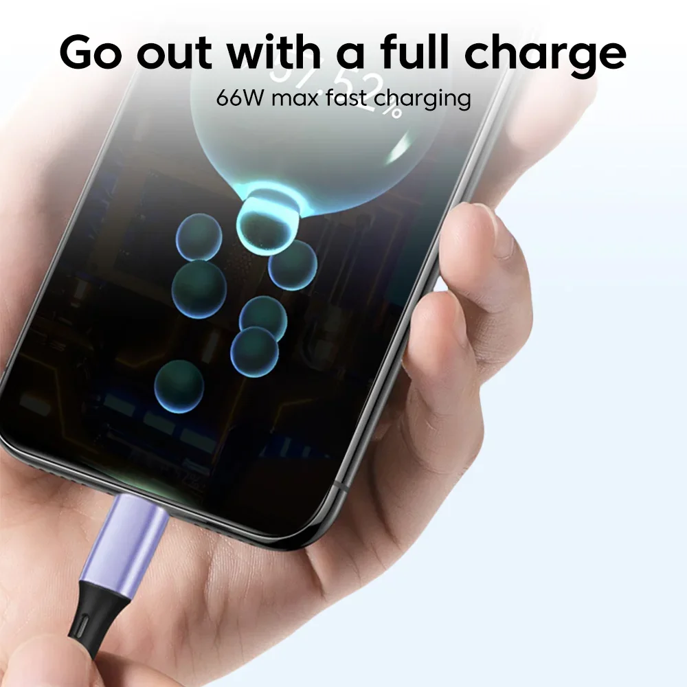 Cable corto para coche de 66W, 0,15 M, 0,3 M, codo de 90 grados, Cable tipo C a tipo C, Cable de carga rápida para iPhone 16 15, Cable USB C - imagen 2