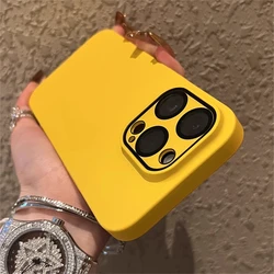 Funda rígida mate ultrafina para iPhone 11-16 Pro Max Plus