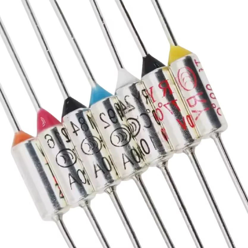 65C-300C Temperatura RY 10A 15A 250V Tf Fusible Térmico