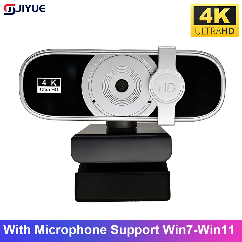 Cámara web HD 1080P 2K 4K con micrófono, cámara de ordenador Usb para Pc, portátil, videoconferencia, clase en línea, Zoom, equipos de Skype