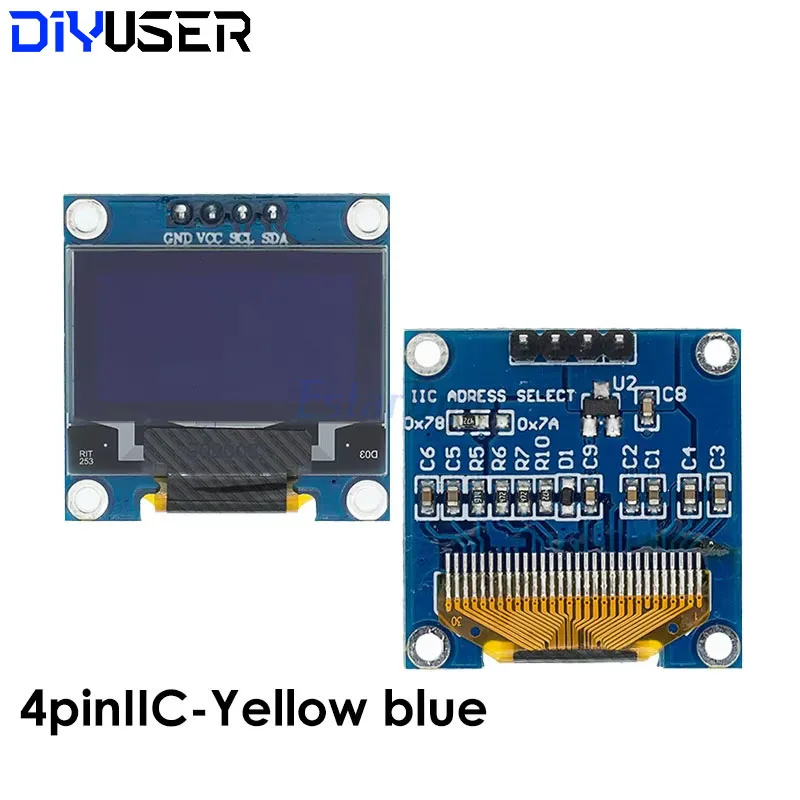 4pinIIC-Yellow blue