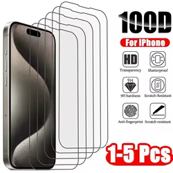 Protector de pantalla para iPhone de vidrio templado