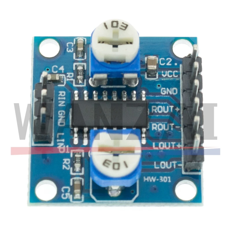 Placa amplificadora digital PAM8406 con potenciómetro de volumen 5Wx2 estéreo M70 - imagen 3