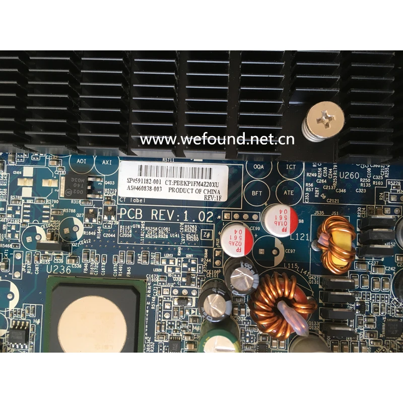 Placa base de estación de trabajo para HP Z800 X58 LGA1366, compatible con placa base de CPU serie X56 591182 -001 460838 -003 - imagen 3