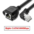 CAT6 RJ45 M-F Right